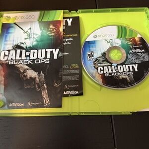 Call of Duty Black Ops Xbox 360 Game
